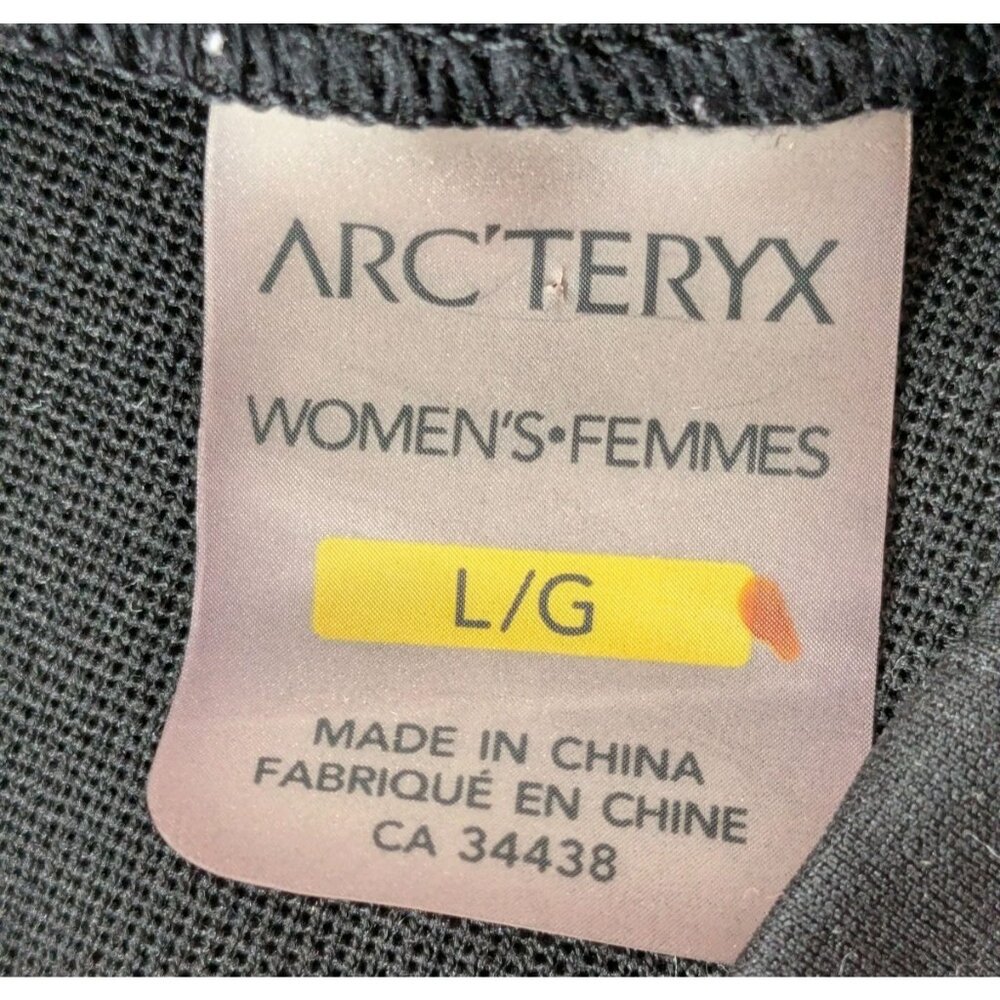 Arc’teryx Jacket Test Team Sweater Pullover Arcteryx Women Large Sample Hiking - Picture 2 of 11